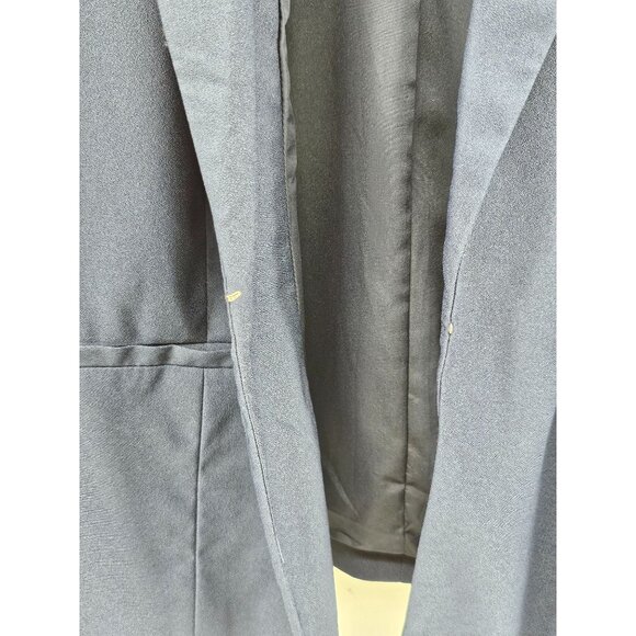 Roaman's Women's Navy Blue Blazer 24W Plus Size - Picture 3 of 6